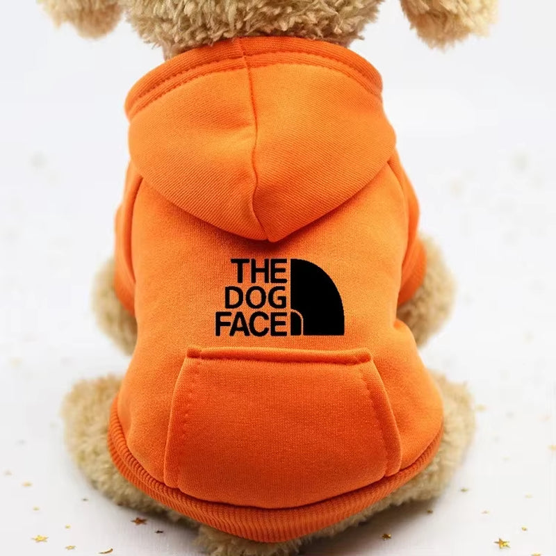 Autumn and Winter Sweater Cowboy Pocket Two-Legged Clothes Sports Wind Pet Clothes Dog Cat Pet Clothes Supplies