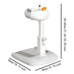 Baby Bath Tub with Shower Stand Anti-Crush Adjustable Shower Tower Anti-Slip Bath Support for Toddlers 6-36 Months Babies