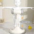 Baby Bath Tub with Shower Stand Anti-Crush Adjustable Shower Tower Anti-Slip Bath Support for Toddlers 6-36 Months Babies