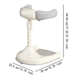 Baby Bath Tub with Shower Stand Anti-Crush Adjustable Shower Tower Anti-Slip Bath Support for Toddlers 6-36 Months Babies