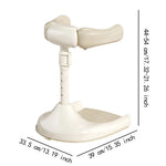 Baby Bath Tub with Shower Stand Anti-Crush Adjustable Shower Tower Anti-Slip Bath Support for Toddlers 6-36 Months Babies