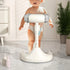 Baby Bath Tub with Shower Stand Anti-Crush Adjustable Shower Tower Anti-Slip Bath Support for Toddlers 6-36 Months Babies