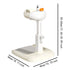 Baby Bath Tub with Shower Stand Anti-Crush Adjustable Shower Tower Anti-Slip Bath Support for Toddlers 6-36 Months Babies