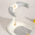 Baby Bath Tub with Shower Stand Anti-Crush Adjustable Shower Tower Anti-Slip Bath Support for Toddlers 6-36 Months Babies