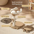 Baby Standing Shower Stand Adjustable Children's Bath Device Household Non-Slip Children's Bath Stand Baby Bath Stand Support