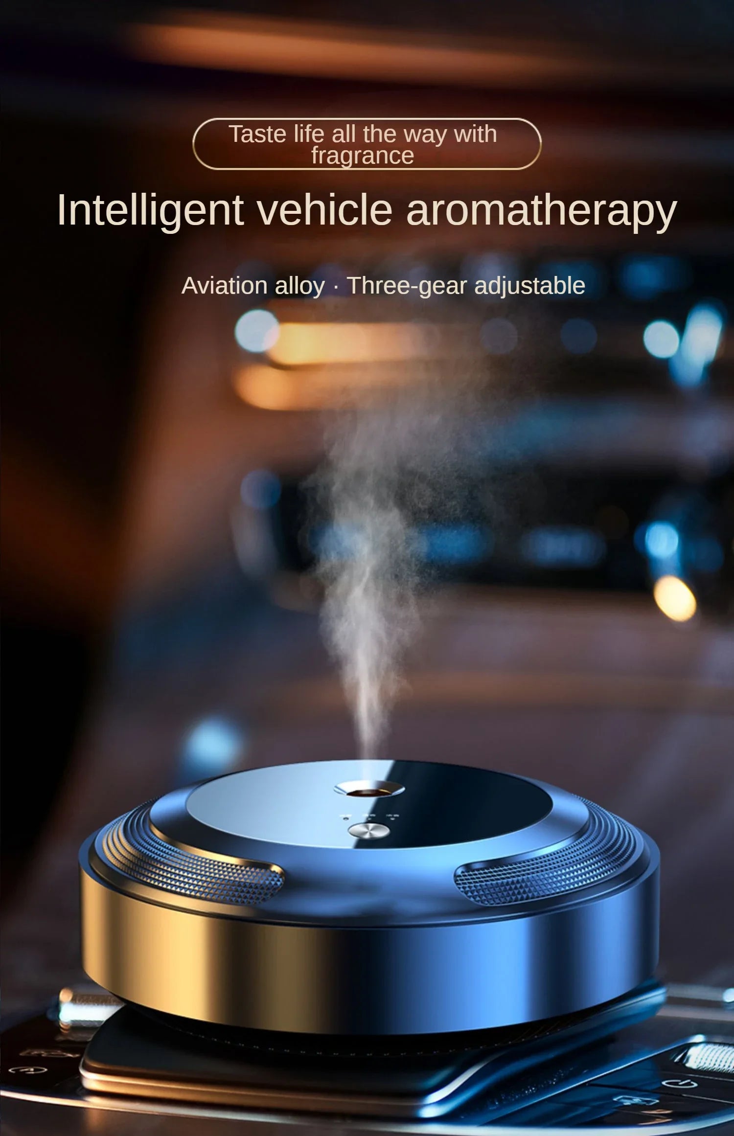 Flavoring For Car Air Freshener Smart Home Fragrance Diffuser Electric Aromatic Oasis Accessories For Vehicles Scent Machine