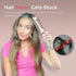 Automatic Rotating Curling Iron for Long Hair, Upgraded Long Barrel Curling Wand, Anti-Scald, Tangle-Free, Dual Voltage, 1 Inch,