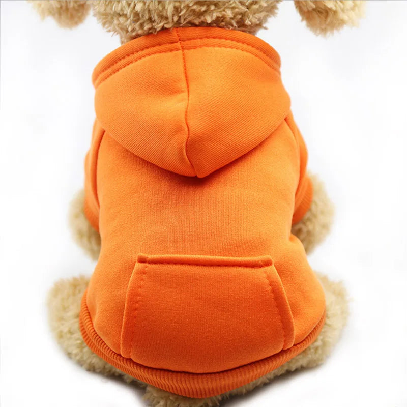 Manteau à la mode pour animaux de compagnie S225, sweat à capuche en coton, vêtements pour chiens, chiot, salopette pour chats