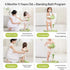 Baby Standing Shower Stand Adjustable Children's Bath Device Household Non-Slip Children's Bath Stand Baby Bath Stand Support