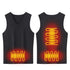 Heated Jacket Men Women Warm Seamless Vest USB Self Heating Jacket Ski Camping Hiking Heated Suede Winter Clothes Washed