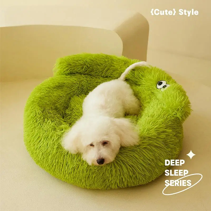 Super lit pour chat, nid de couchage chaud, doux et Long en peluche, meilleur lit pour chien, panier, coussin, lit pour chat, tapis pour animaux de couchage