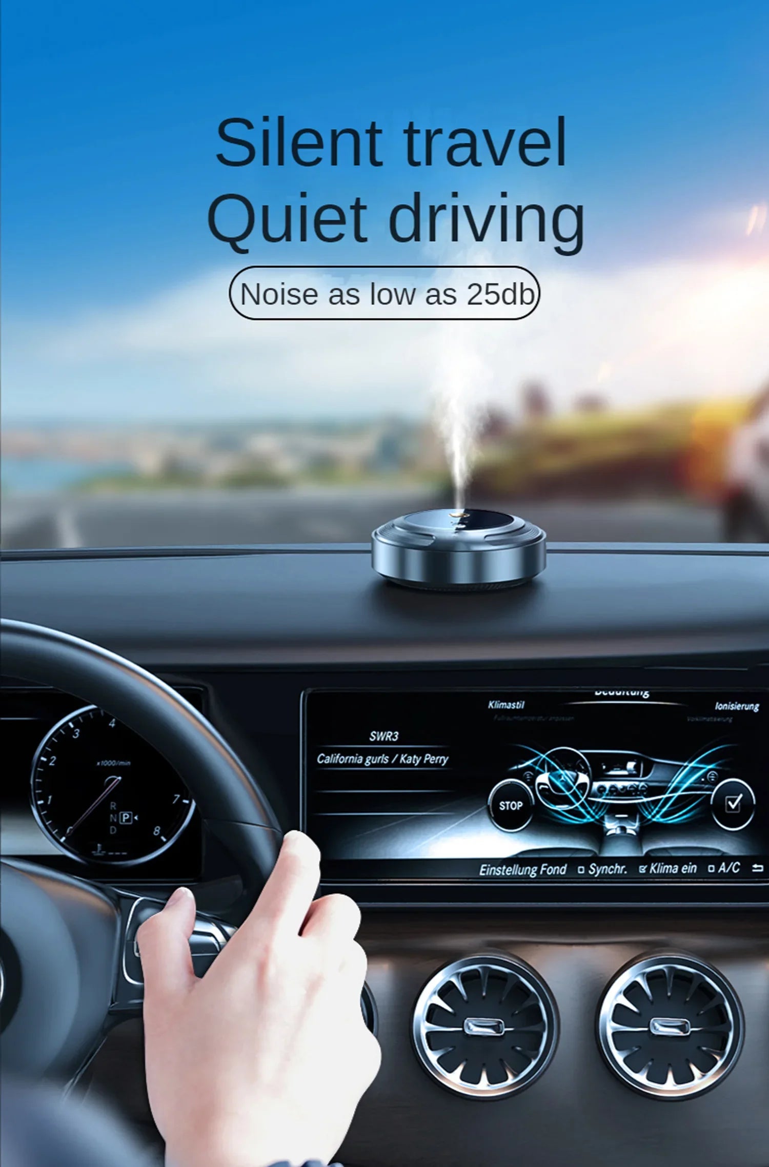 Flavoring For Car Air Freshener Smart Home Fragrance Diffuser Electric Aromatic Oasis Accessories For Vehicles Scent Machine