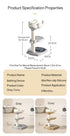 Baby Standing Shower Stand Adjustable Children's Bath Device Household Non-Slip Children's Bath Stand Baby Bath Stand Support