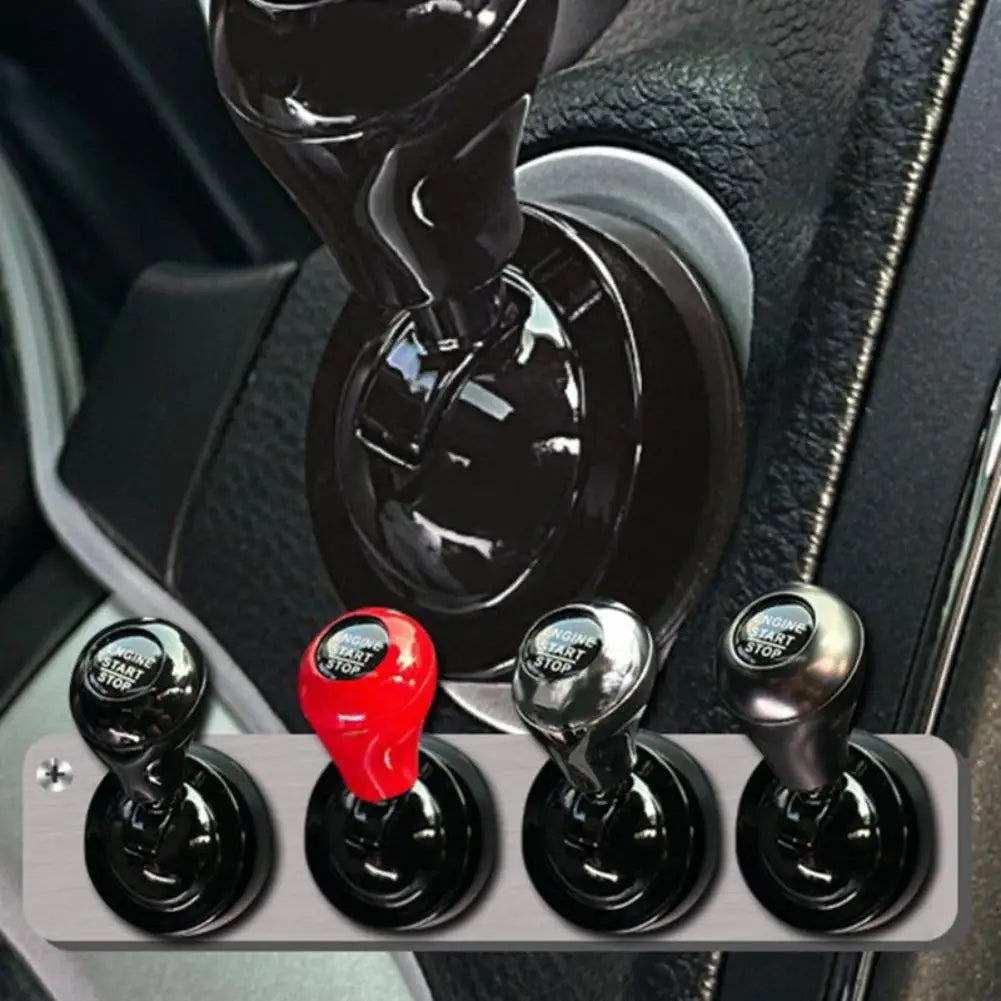 Car Start Button Cover Retro Joystick Decor Car One Click Start Joystick Decor Car Start Switch Button Decor Protective Cover