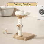 Baby Standing Shower Stand Adjustable Children's Bath Device Household Non-Slip Children's Bath Stand Baby Bath Stand Support