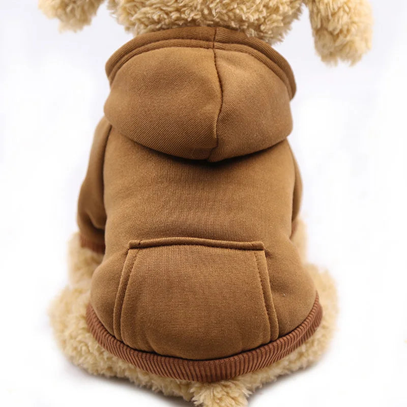 Manteau à la mode pour animaux de compagnie S225, sweat à capuche en coton, vêtements pour chiens, chiot, salopette pour chats
