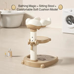 Baby Standing Shower Stand Adjustable Children's Bath Device Household Non-Slip Children's Bath Stand Baby Bath Stand Support