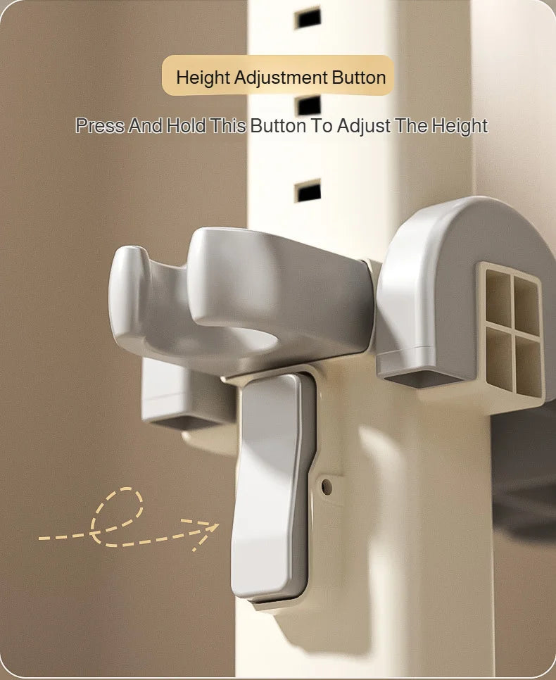 Baby Standing Shower Stand Adjustable Children's Bath Device Household Non-Slip Children's Bath Stand Baby Bath Stand Support