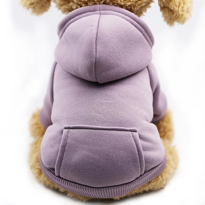 Manteau à la mode pour animaux de compagnie S225, sweat à capuche en coton, vêtements pour chiens, chiot, salopette pour chats
