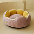 Super lit pour chat, nid de couchage chaud, doux et Long en peluche, meilleur lit pour chien, panier, coussin, lit pour chat, tapis pour animaux de couchage