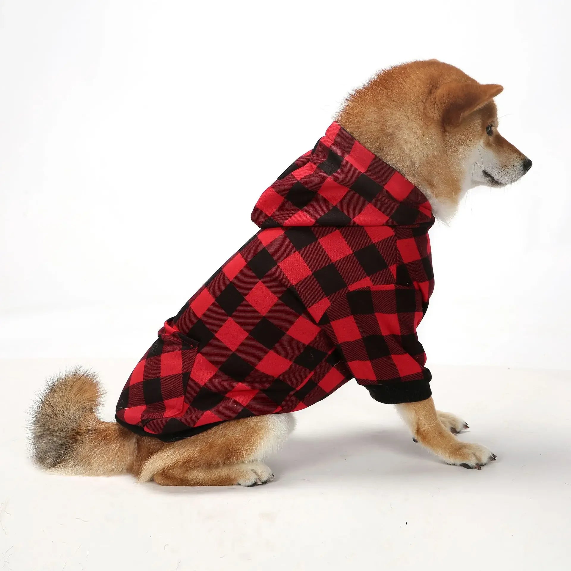 Veste de noël à capuche pour chien, manteau chaud d'hiver pour animaux de compagnie, pour petits, moyens et grands chiens, vêtements pour chiots, mascotte, caillot pour chien