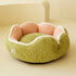 Super lit pour chat, nid de couchage chaud, doux et Long en peluche, meilleur lit pour chien, panier, coussin, lit pour chat, tapis pour animaux de couchage